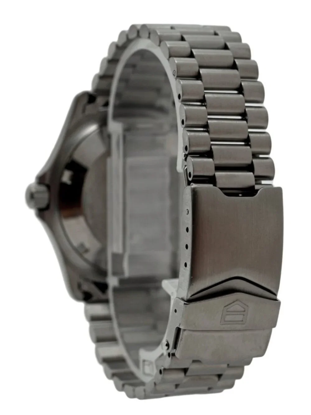 Tag Heuer 37mm Mens Professional 2000 Series Automatic Black Dial Watch 669.206F